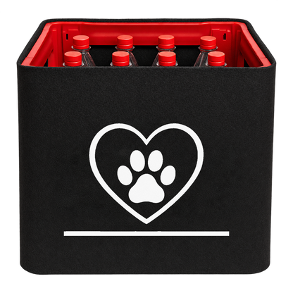 KistenBlende Pfote im Herz – LIMONADE PET