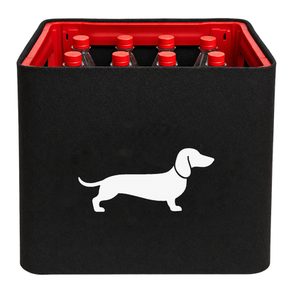 KistenBlende Dackel im Querformat – LIMONADE PET