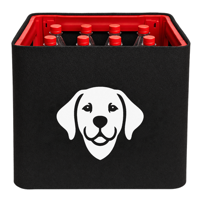 KistenBlende Hundekopf aus Flächen – LIMONADE PET