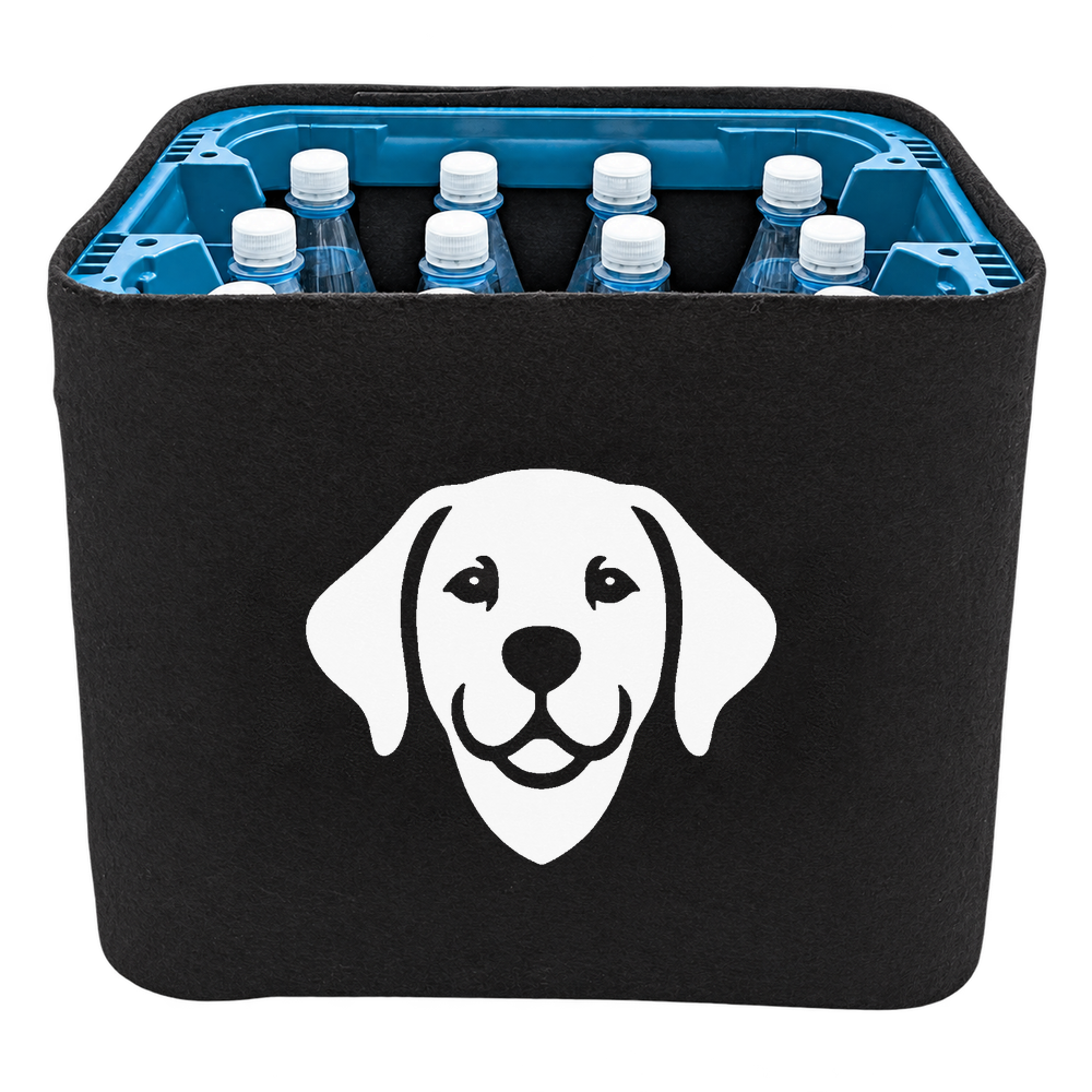 KistenBlende Hundekopf aus Flächen – WASSER PET