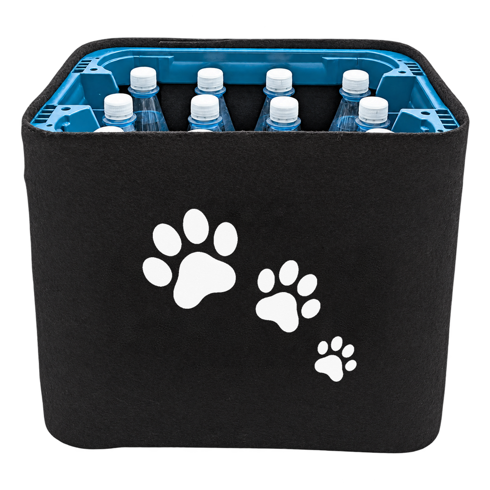 KistenBlende Drei Pfotenspuren – WASSER PET
