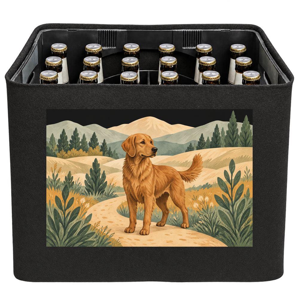 KistenBlende Hund auf Wiesenrunde – BIER 24