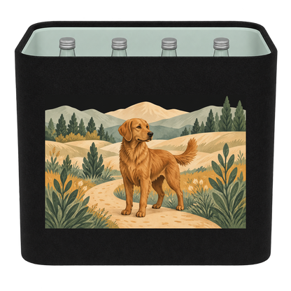 KistenBlende Hund auf Wiesenrunde – WASSER GLAS
