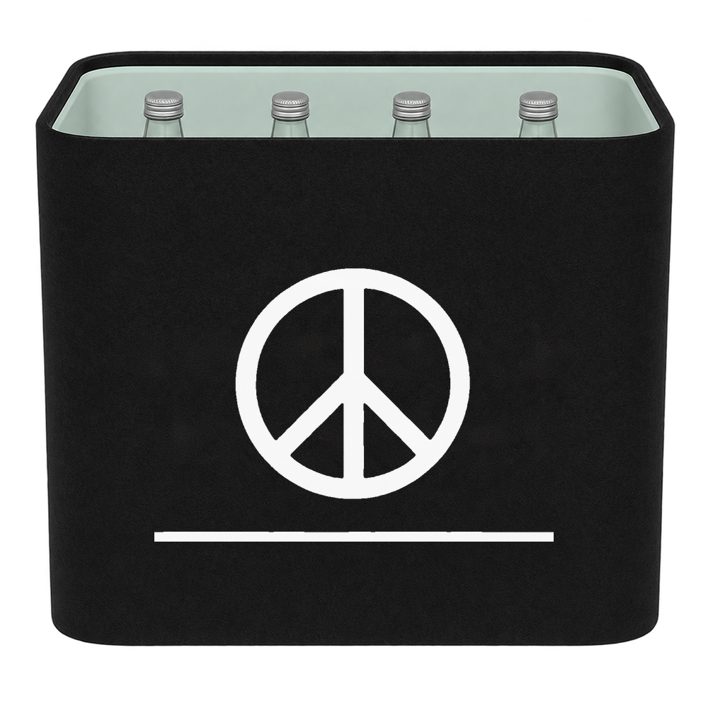 KistenBlende Peace klar – WASSER GLAS