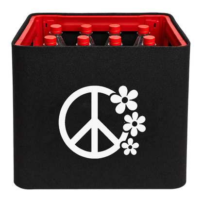 KistenBlende Peace mit Blüten – LIMONADE PET