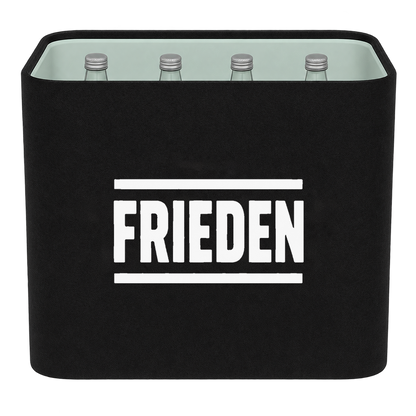 KistenBlende Frieden als Wort – WASSER GLAS