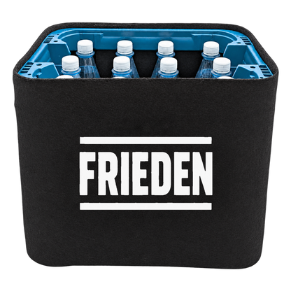 KistenBlende Frieden als Wort – WASSER PET