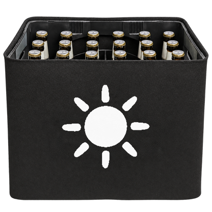 KistenBlende Sonne mit Strahlen – BIER 24