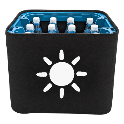 KistenBlende Sonne mit Strahlen – WASSER PET