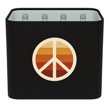 KistenBlende Peace im Sonnenuntergang – WASSER GLAS