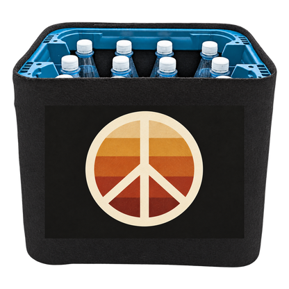 KistenBlende Peace im Sonnenuntergang – WASSER PET