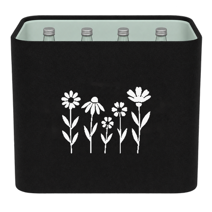 KistenBlende Wildblumenreihe – WASSER GLAS