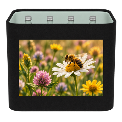 KistenBlende Bienenwiese – WASSER GLAS
