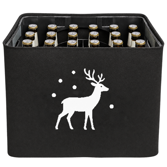 KistenBlende Rentier im Schnee – BIER 24