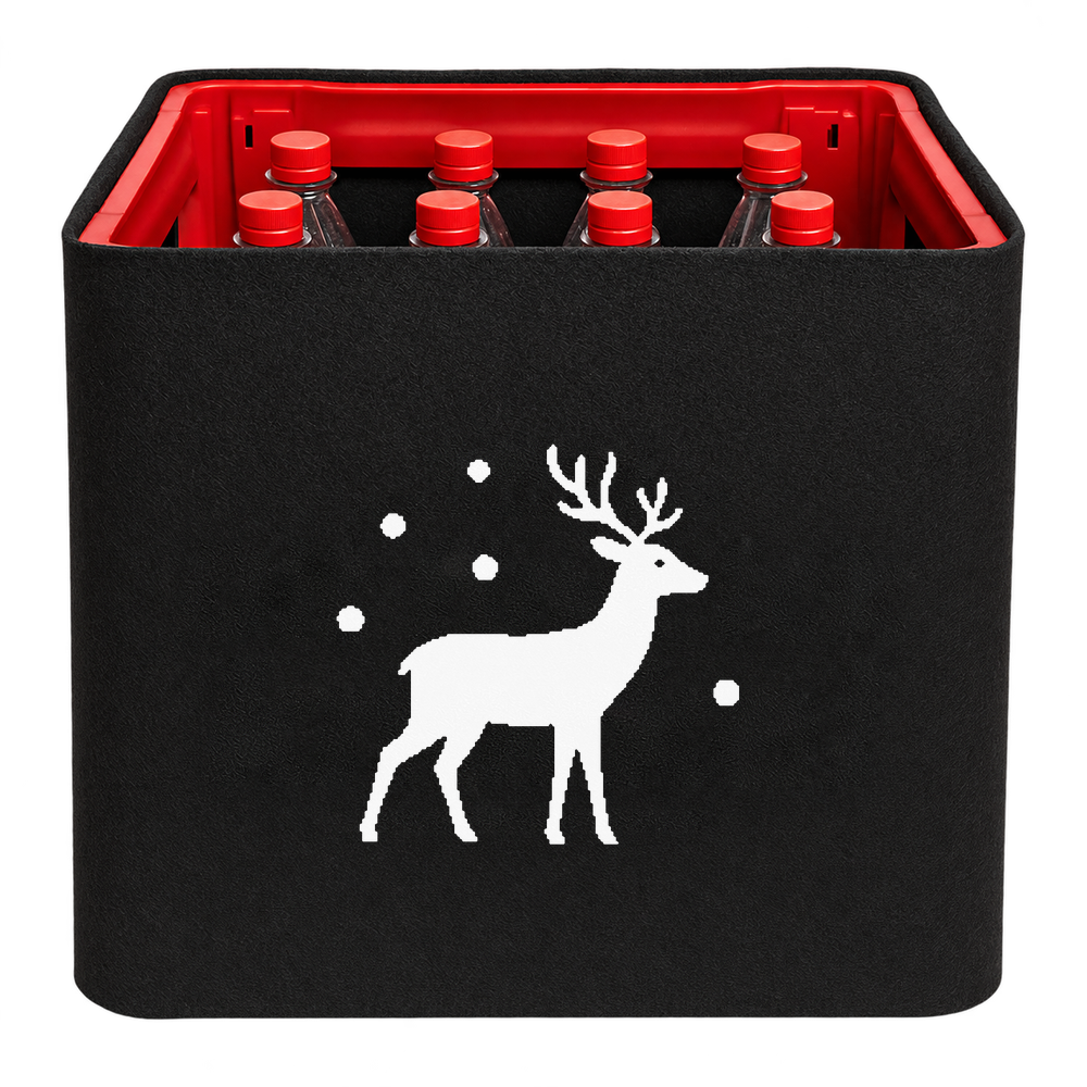KistenBlende Rentier im Schnee – LIMONADE PET