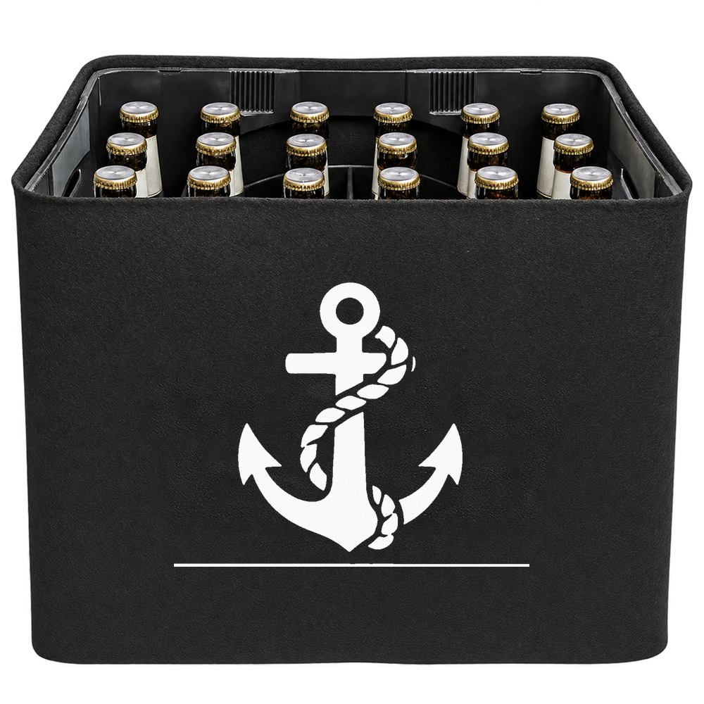 KistenBlende Anker mit Tau – BIER 24