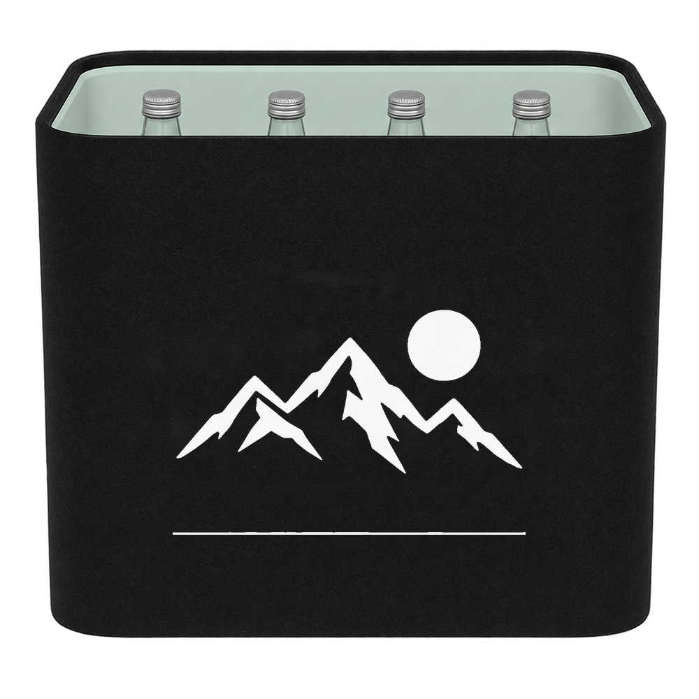 KistenBlende Bergkette – WASSER GLAS