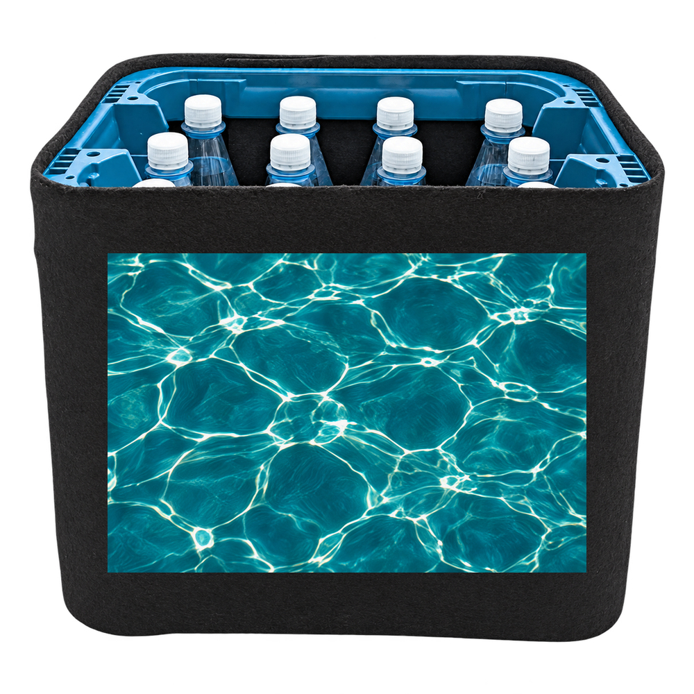 KistenBlende Wasser von oben – WASSER PET