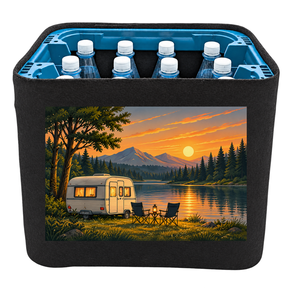 KistenBlende Stellplatz am See – WASSER PET