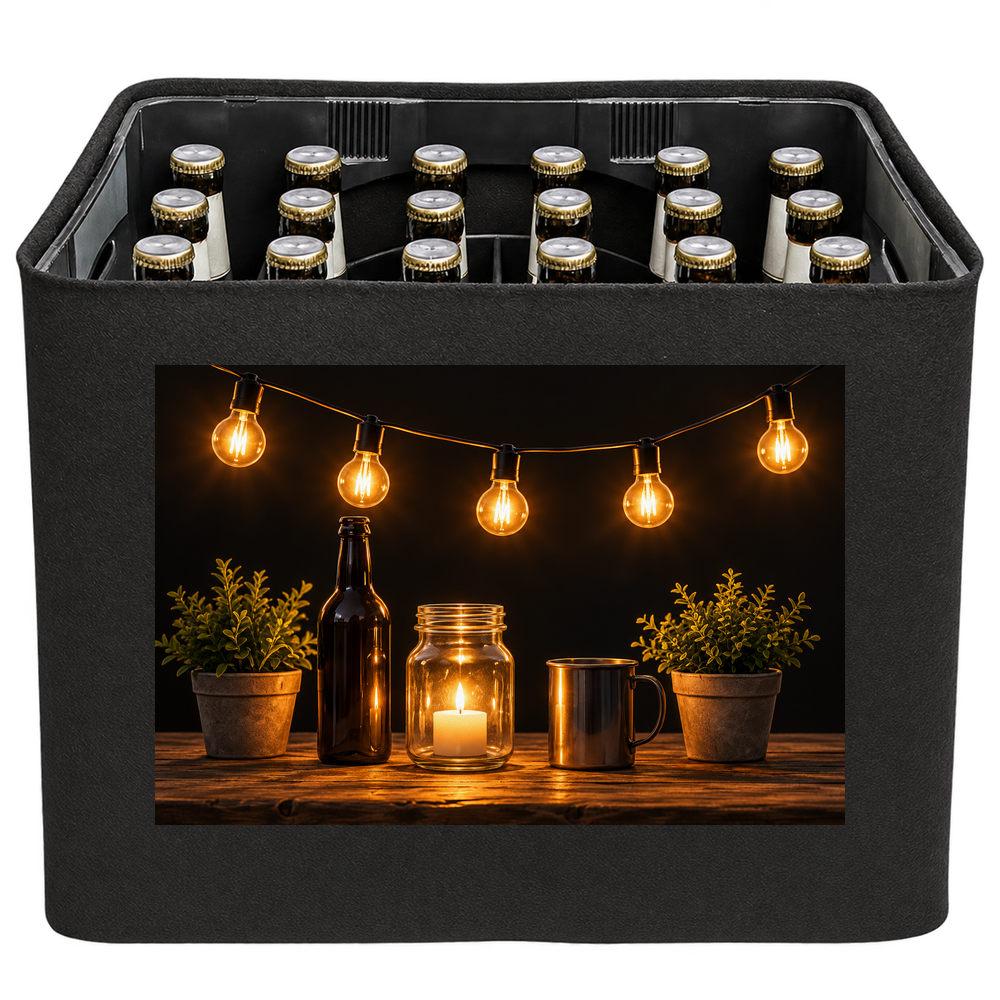 KistenBlende Lichterabend im Garten – BIER 24