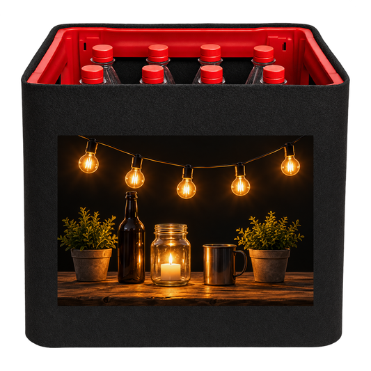 KistenBlende Lichterabend im Garten – LIMONADE PET