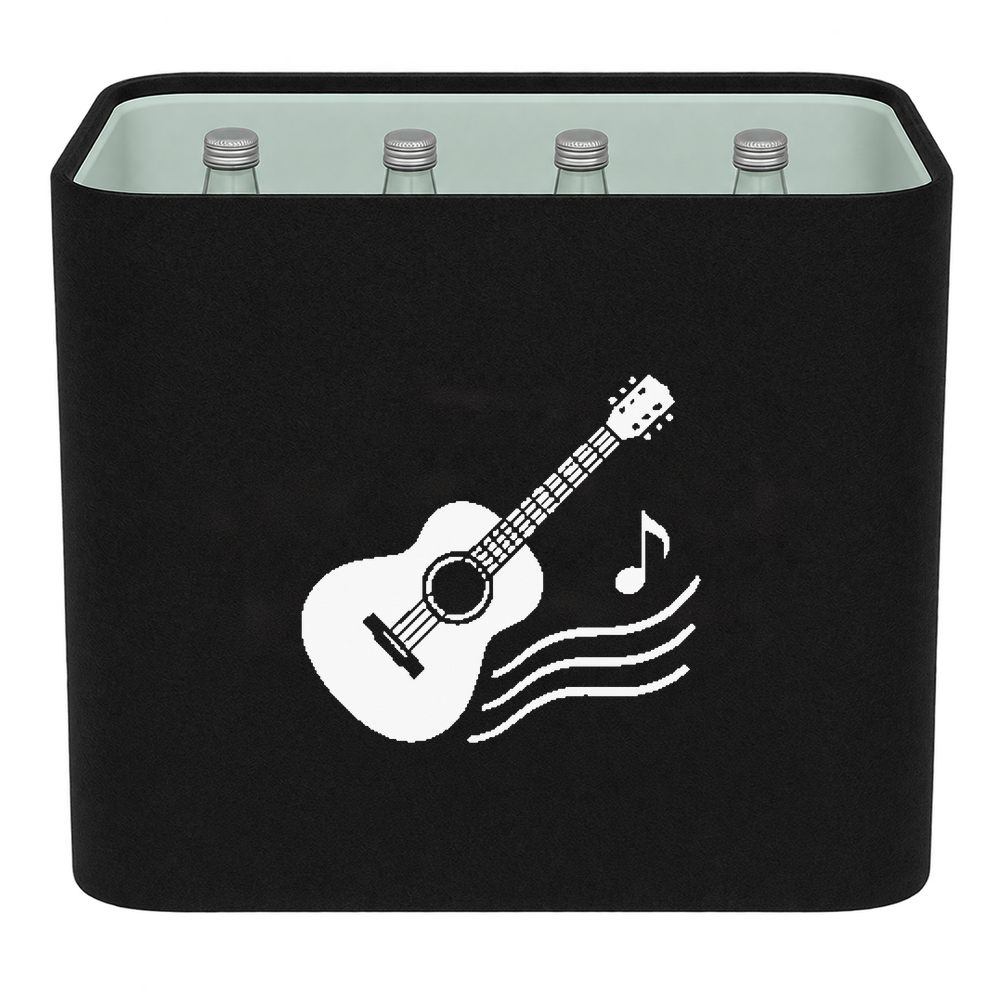 KistenBlende Gitarrenklang – WASSER GLAS