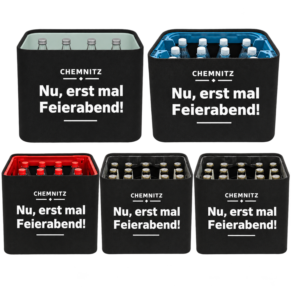 KistenBlende Chemnitz – Stadtspruch auf allen fünf Kistenformaten