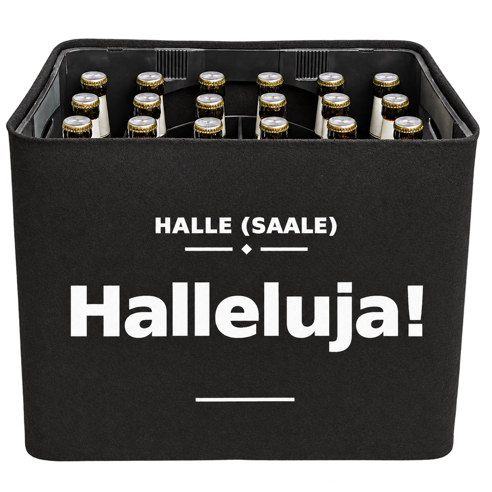 KistenBlende Halle (Saale) – Stadtspruch – B24