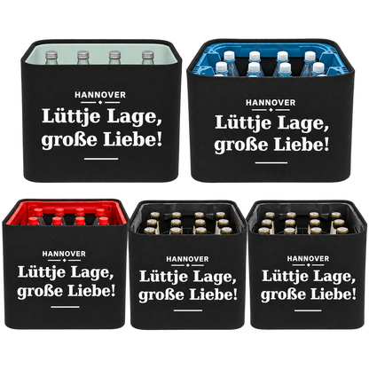 KistenBlende Hannover – Stadtspruch auf allen fünf Kistenformaten