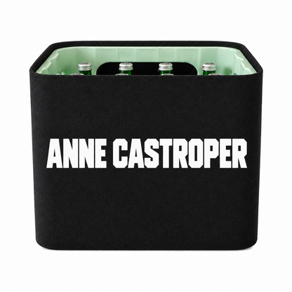 KistenBlende Anne Castroper auf Wasserkiste Glas