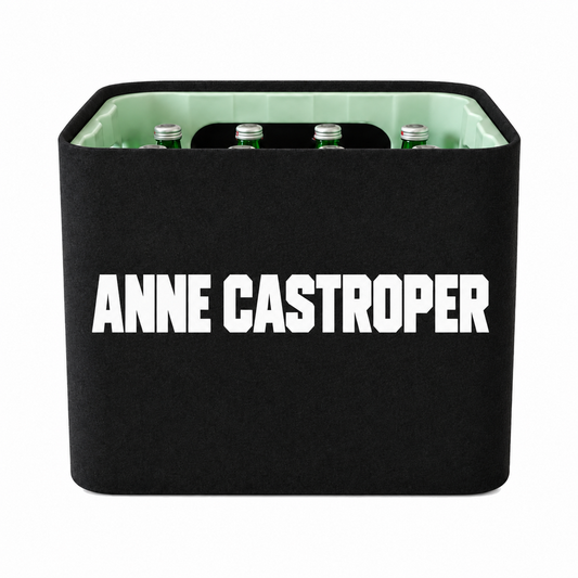 KistenBlende Anne Castroper auf Wasserkiste Glas