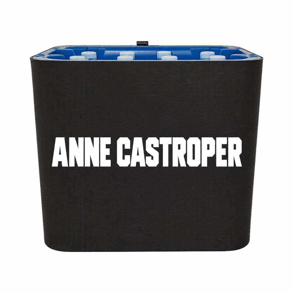 KistenBlende Anne Castroper auf Wasserkiste PET