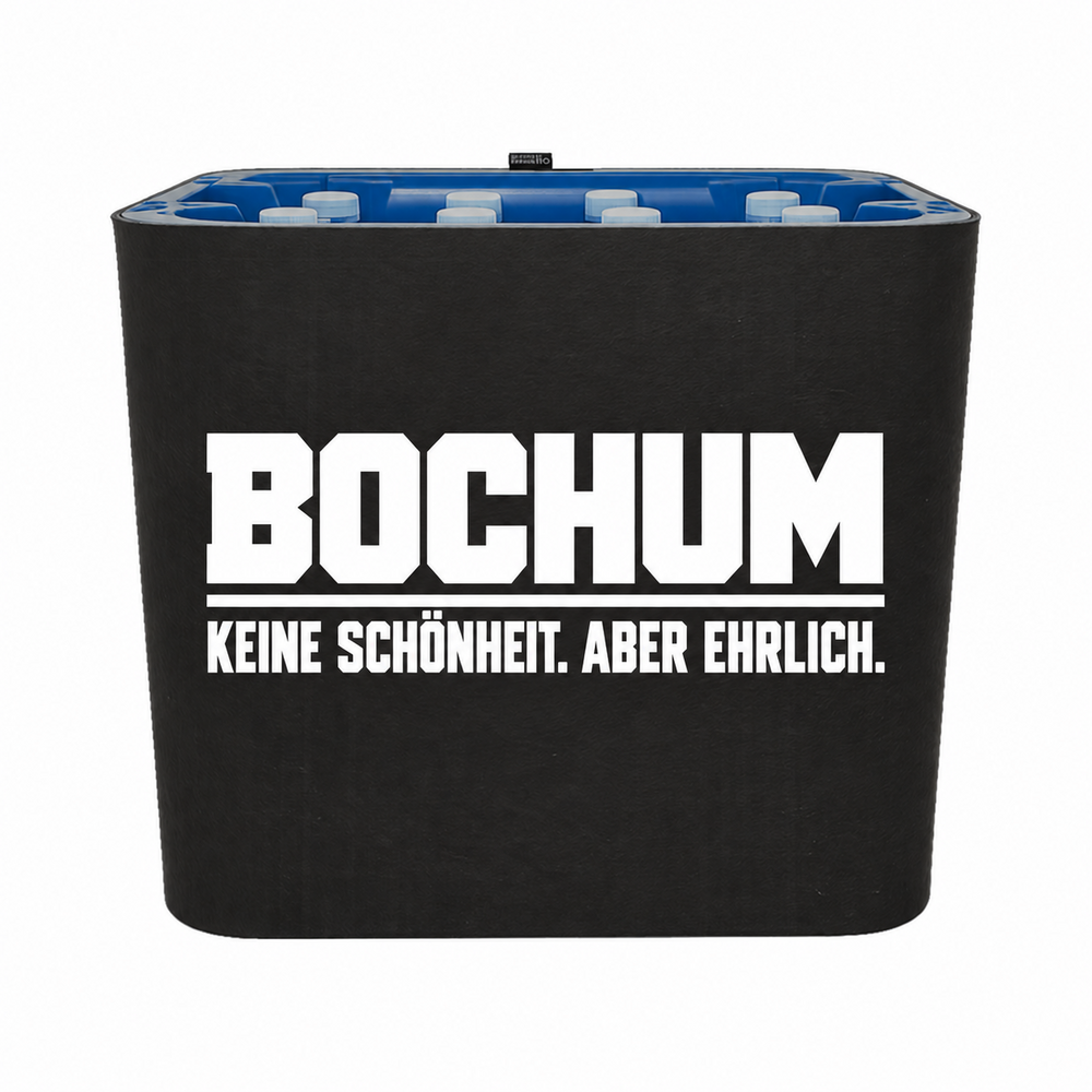 KistenBlende Bochum – Keine Schönheit. Aber ehrlich. auf Wasserkiste PET