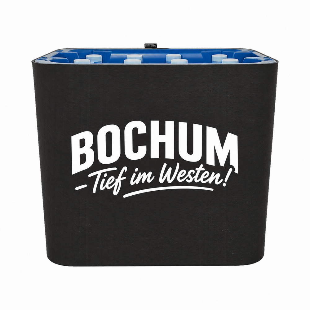 KistenBlende Bochum – Tief im Westen! auf Wasserkiste PET