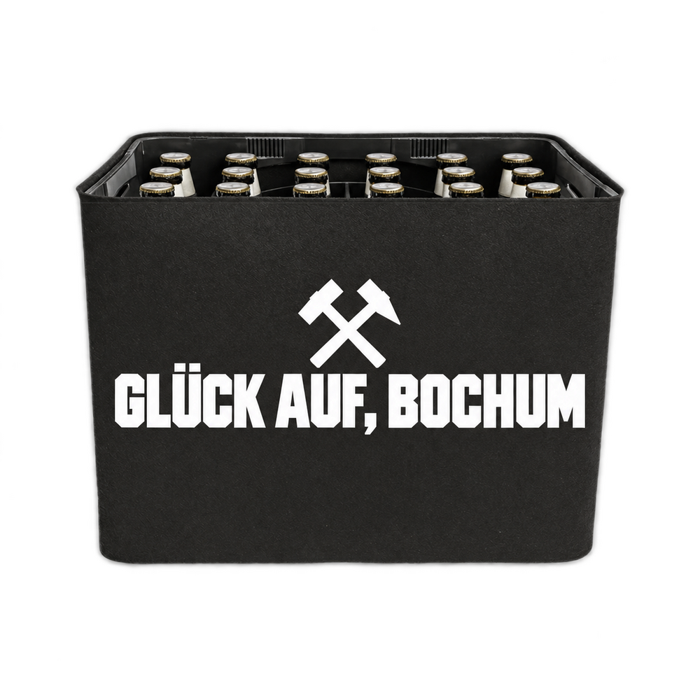 KistenBlende Glück auf, Bochum auf Bierkasten