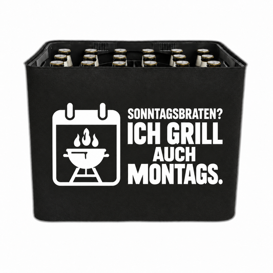 KistenBlende SONNTAGSBRATEN? ICH GRILL AUCH MONTAGS. – bier-24x0-33l-20x0-5l