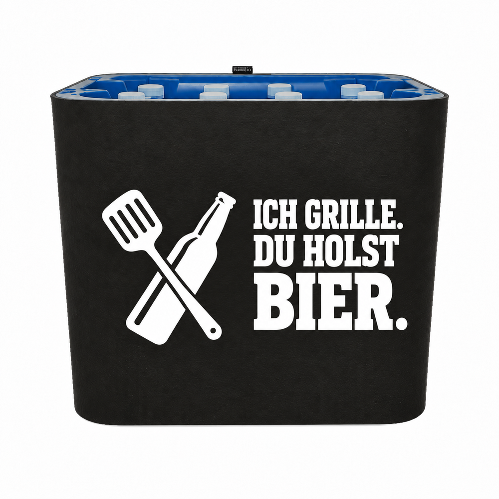 KistenBlende Ich grille. Du holst Bier. – wasser-pet-12x1l