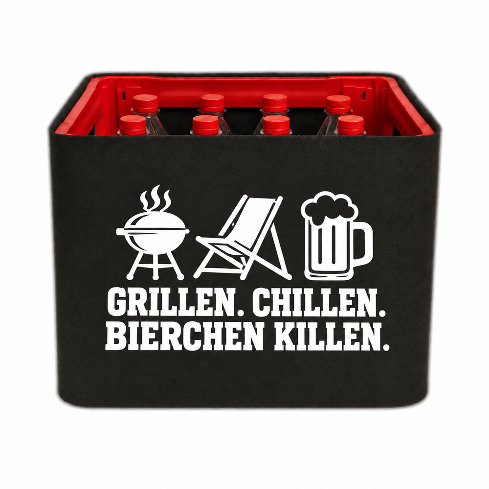 KistenBlende Grillen. Chillen. Bierchen killen. – limonade-pet-12x1l