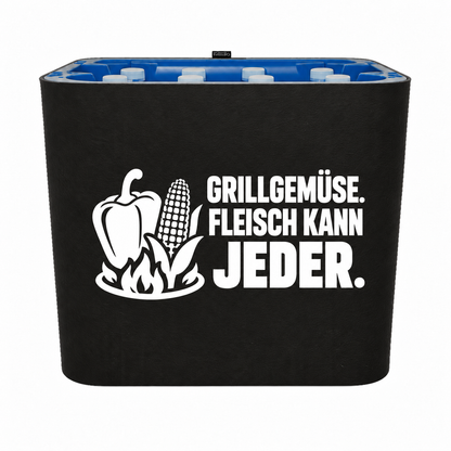 KistenBlende GRILLGEMÜSE. FLEISCH KANN JEDER. – wasser-pet-12x1l