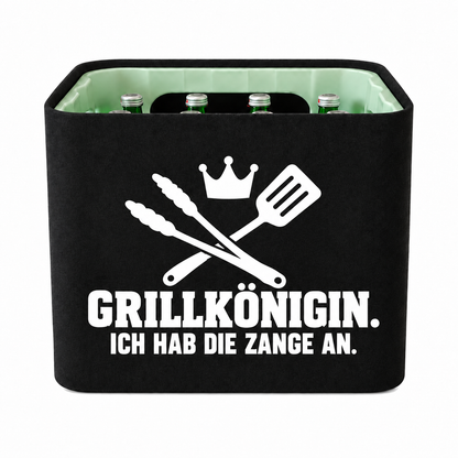 KistenBlende Grillkönigin – wasser-glas-12x0-7l