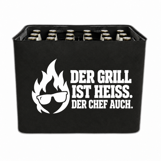 KistenBlende Der Grill ist heiß. Der Chef auch. – bier-24x0-33l-20x0-5l