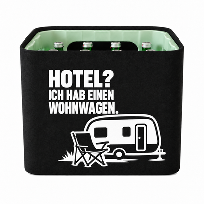 KistenBlende HOTEL? ICH HAB EINEN WOHNWAGEN. – wasser-glas-12x0-7l