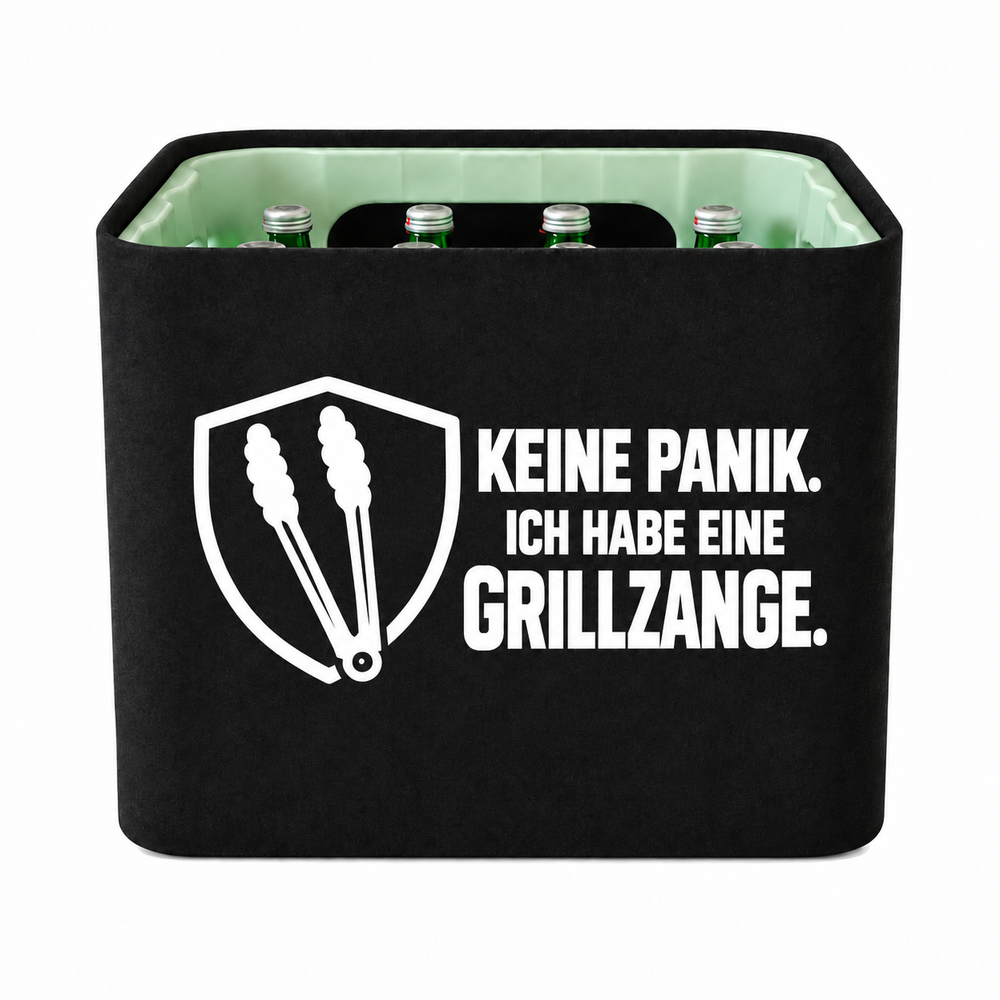 KistenBlende Keine Panik – wasser-glas-12x0-7l