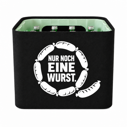 KistenBlende Nur noch eine Wurst – wasser-glas-12x0-7l