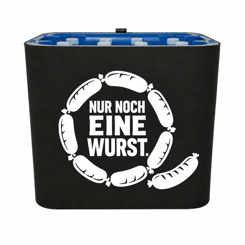 KistenBlende Nur noch eine Wurst – wasser-pet-12x1l