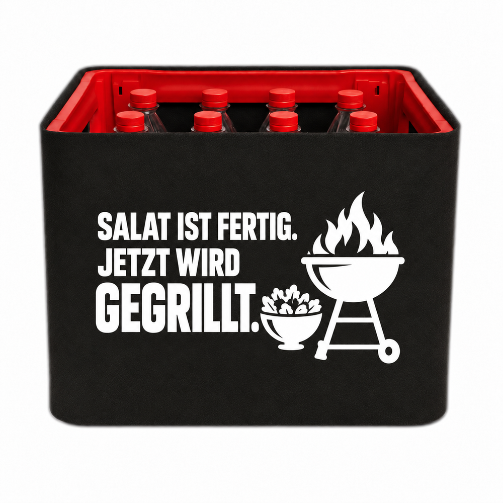 KistenBlende SALAT IST FERTIG. JETZT WIRD GEGRILLT. – limonade-pet-12x1l