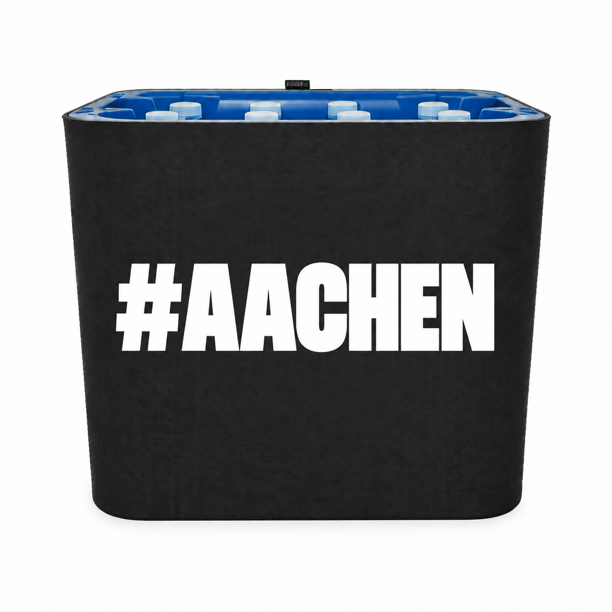KistenBlende #AACHEN auf Wasserkiste PET