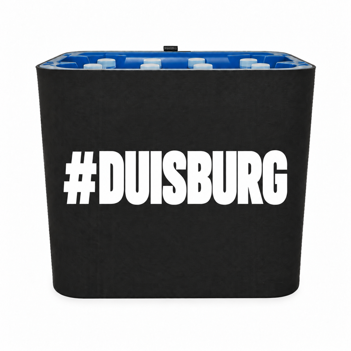 KistenBlende #DUISBURG auf Wasserkiste PET
