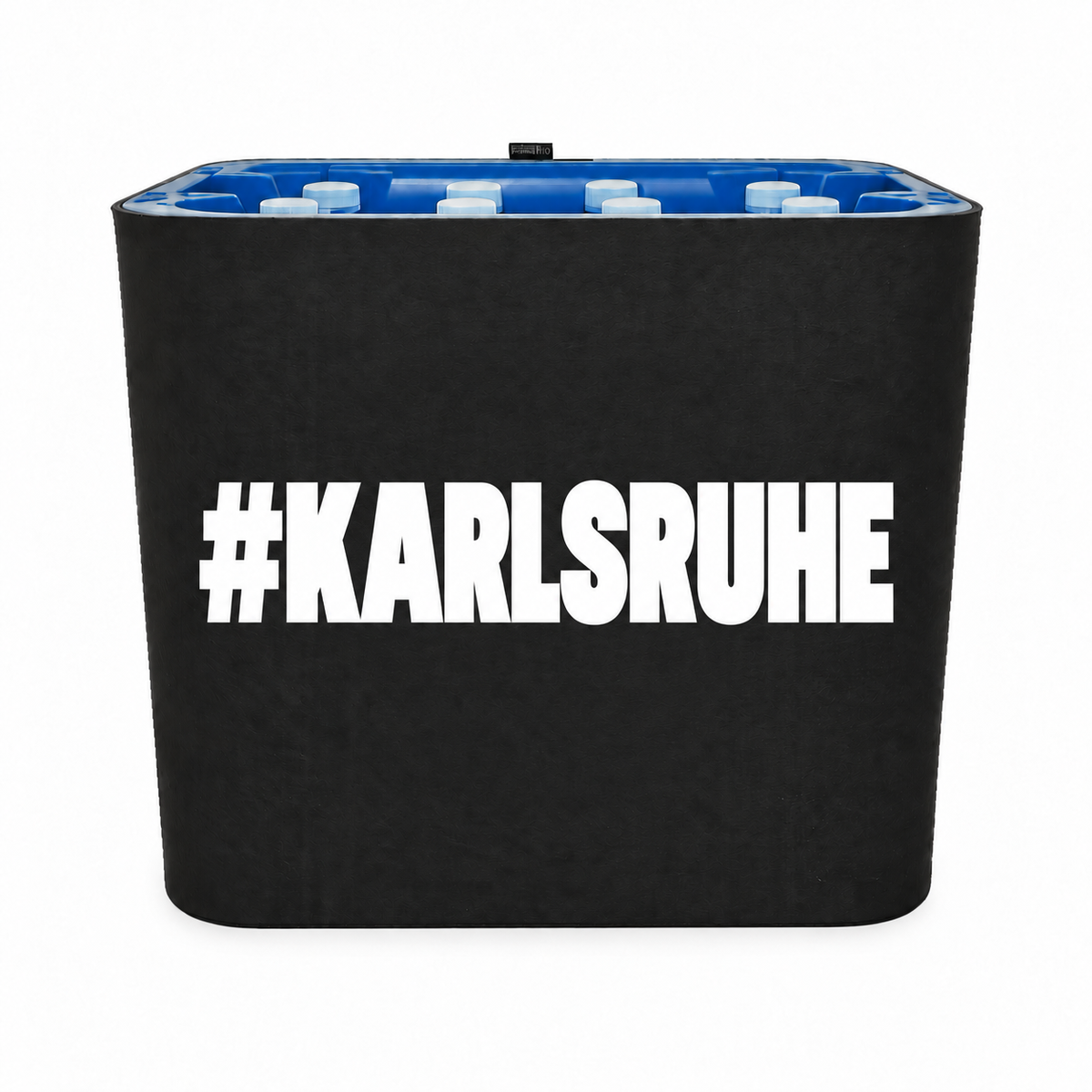 KistenBlende #KARLSRUHE auf Wasserkiste PET