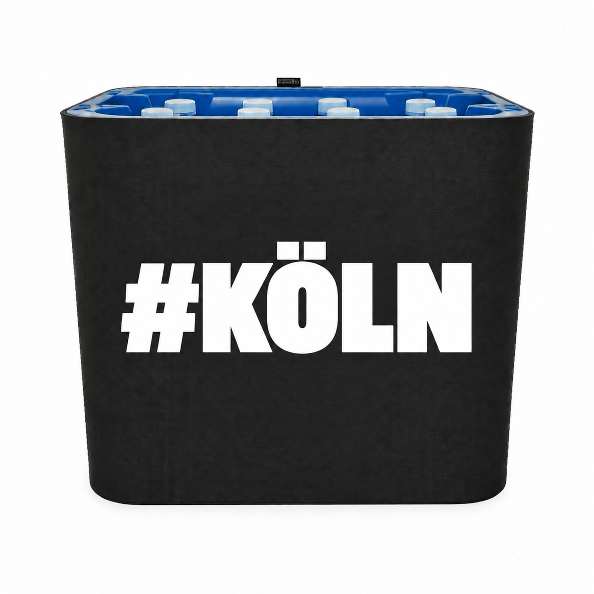 KistenBlende #KÖLN auf Wasserkiste PET